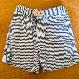 Boys striped canvas shorts Janie and Jack size 4